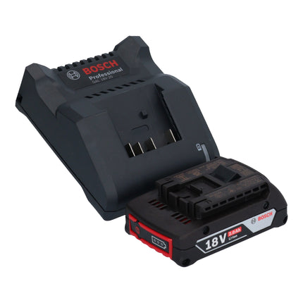 Bosch GOP 18V-34 Professional Cutter multifonction sans fil 18 V Starlock Plus + 1x batterie 2,0 Ah + chargeur + 17 pces. d'accessoires + L-Boxx