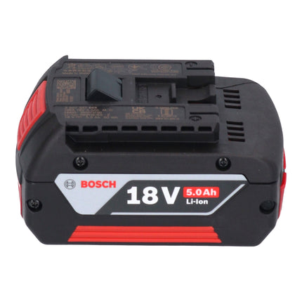 Bosch GOP 18V-34 Professional Cutter multifonctions sans fil 18 V Starlock Plus + 1x batterie 5,0 Ah + 17 pces. d'accessoires + L-Boxx - sans chargeur