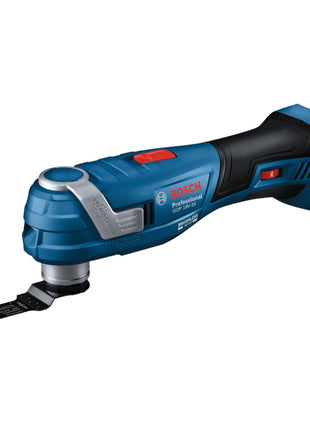 Bosch GOP 18V-34 Professional Cordless Multi Cutter 18 V Starlock Plus + 2x rechargeable battery 5.0 Ah + charger + 17 accessories + L-Boxx