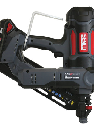 SENCO F-35 XP Fusion cordless frame nailer strip nailer 18 V 50-90 mm ( 10G2001N ) + 2x rechargeable battery 3.0 Ah + charger + case