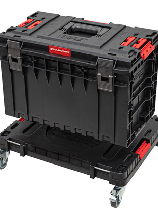Toolbrothers RHINO XXL carro de transporte móvil ECO Movement+ tabla rodante con ruedas giratorias de metal y freno