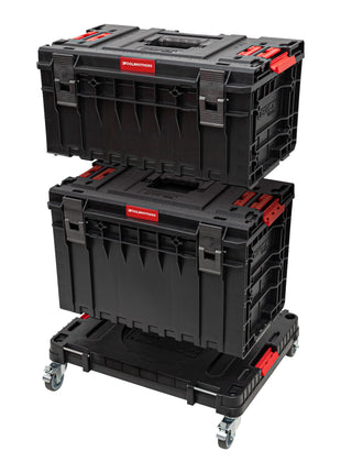 Toolbrothers RHINO XXL carro de transporte móvil ECO Movement+ tabla rodante con ruedas giratorias de metal y freno