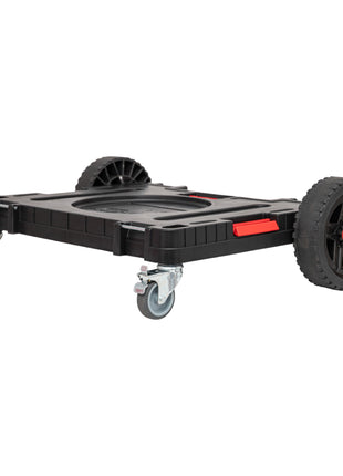 Toolbrothers RHINO XXL ECO Transportplattform Allterrain mit Schwenkrädern aus Metall und Bremse