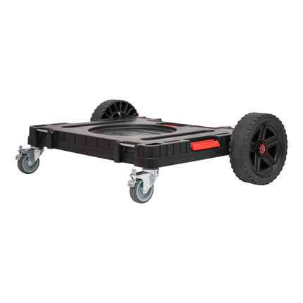 Toolbrothers RHINO XXL ECO Plateforme de transport tout-terrain avec roues pivotantes en métal et frein