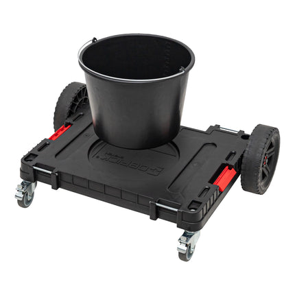 Toolbrothers RHINO XXL ECO Plateforme de transport tout-terrain avec roues pivotantes en métal et frein