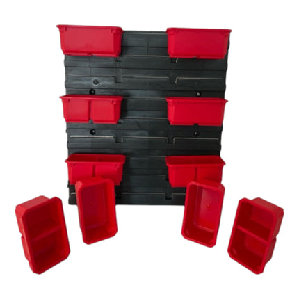 Toolbrothers RHINO Container Set Nr. 3 Werkstattwand mit 10 Behältern für L Organizer Höhe M+ / L und L Drawer 3