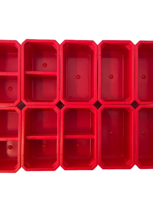 Toolbrothers RHINO Container Set Nr. 3 Werkstattwand mit 10 Behältern für L Organizer Höhe L/M+ und L Drawer 3