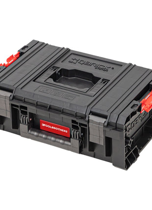 Toolbrothers RHINO Coffre à outils Set RHINO L Coffre à outils ECO Basic 450 x 332 x 171 mm 12 l IP54 + 2x RHINO L Organizer ECO Hhe M Boîtes 452 x 296 x 79 mm 5 l empilables IP54