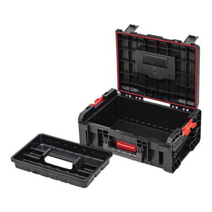 Toolbrothers RHINO Werkzeugkasten Set 2 RHINO L Werkzeugkoffer ECO Basic + 2x RHINO L Organizer ECO Höhe M Boxen IP54