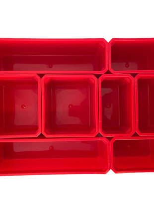 Toolbrothers RHINO Container Set No. 7 Workshop wall with 8 containers for RHINO L organiser height XL