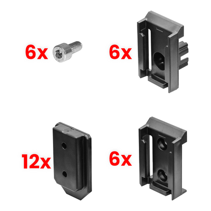 Toolbrothers RHINO Custom Adapter Set 1 für RHINO Koffer L / XL / XXL - zur Erweiterung deines RHINO Systems
