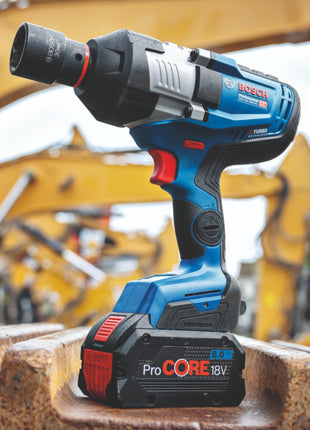 Bosch GDS 18V-1600 HC Professional Akku Schlagschrauber 18 V 1600 Nm 3/4'' BITURBO Brushless + 1x ProCORE Akku 8,0 Ah + Ladegerät + L-Boxx