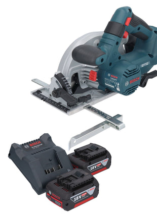 Bosch GKS 18V-57-2 Professional cordless circular saw 18 V 165 mm brushless + 2x rechargeable battery 4.0 Ah + charger