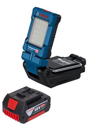 Bosch GLI 18V-800 Luz de batería profesional 18 V 800 lm + 1x batería 5,0 Ah - sin cargador