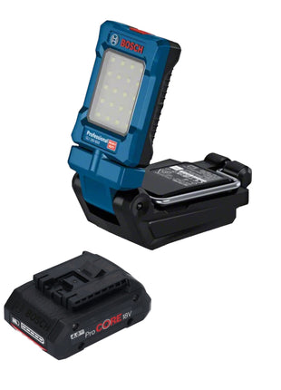 Bosch GLI 18V-800 Lampada professionale a batteria 18 V 800 lm + 1x batteria ricaricabile ProCORE 4,0 Ah - senza caricabatterie
