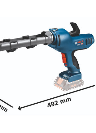 Bosch GCG 18V-310 Profesjonalny akumulatorowy pistolet na kartusze 18 V 310 ml 3,5 kN + 1x akumulator 4,0 Ah + ładowarka
