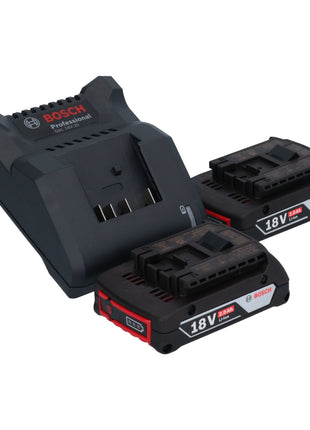 Bosch GSR 18V-90 C Professional Perceuse-visseuse sans fil 18 V 64 Nm Brushless + 2x batterie 2,0 Ah + chargeur + L-Boxx