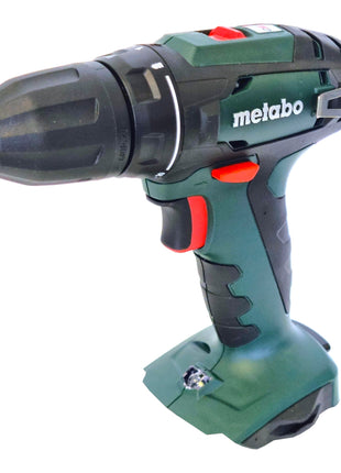 Metabo BS 18 akumulatorowa wiertarko-wkrętarka 18 V 48 Nm + pojemnik na bity + torba - bez akumulatora, bez ładowarki