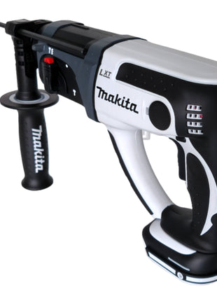 Taladro percutor inalámbrico Makita DHR 202 M1W 18 V 20 mm 2,0 J blanco + 1x batería 4,0 Ah + estuche - sin cargador