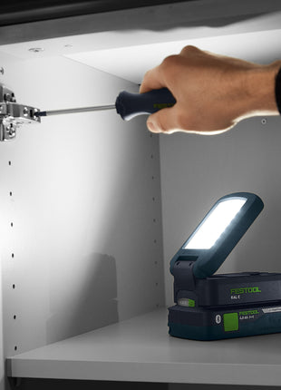 Festool SYSLITE KAL C lampada da lavoro a batteria 18 V 1200 lm IP 54 ( 578128 ) Solo - senza batteria, senza caricabatterie