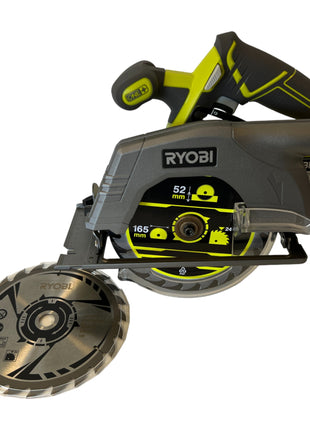 RYOBI R18CS-215 Sega circolare a batteria 18 V 165 mm + 2x batteria 1,5 Ah + caricatore