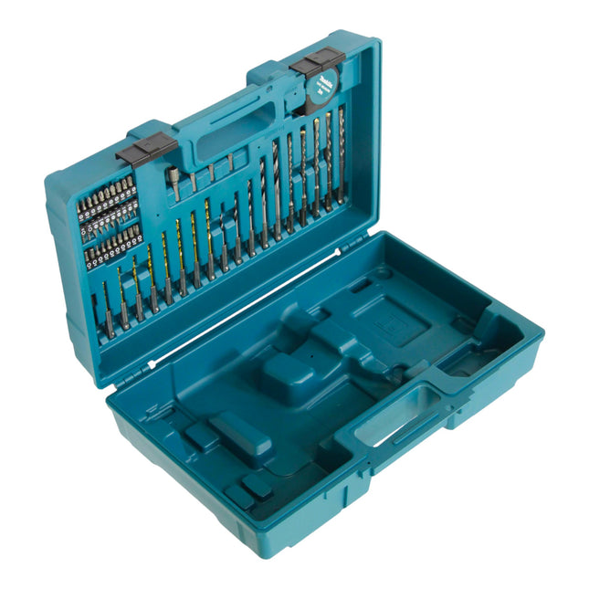 Makita 183W49-4 Coffret de transport 480 x 320 x 140 mm + 65 pcs. d'accessoires SDS-plus pour marteau perforateur sans fil DHR171