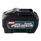 Makita Power Source Kit 1x BL 4050 F battery 40 V max. 5.0 Ah XGT + DC 40 RA charger + Makpac