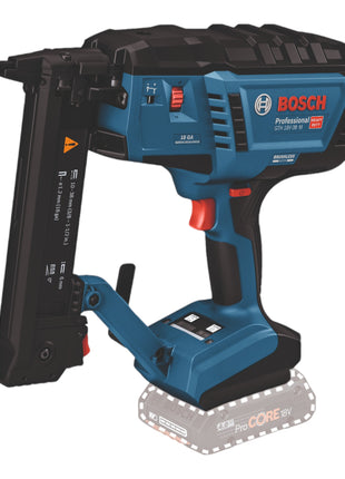 Bosch GTH 18V-38 M Professional cordless wood stapler 18 V 5.8 x 10 - 38 mm brushless ( 0601482501 ) + L-Boxx - without battery, without charger
