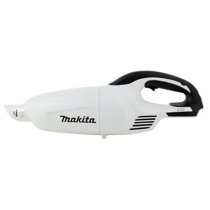 Makita DCL 180 T1 W Aspirateur à batterie 18 V blanc + 1x batterie 5,0 Ah - sans chargeur
