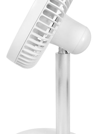 Ventilatore da tavolo a batteria VENTI 3010 R ( 4000896645 ) Ø 15 cm altezza 288 mm bianco