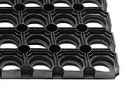 Tapis de sol anneaux ouverts ( 9000471294 ) noir caoutchouc