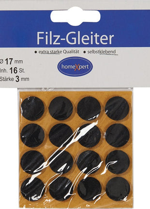 Felt glides ( 3000271010 ) 17 mm self-adhesive