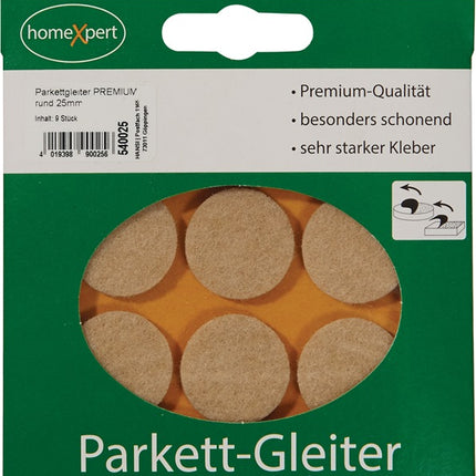 Patin de parquet Premium ( 3000271028 ) 25 mm autocollant