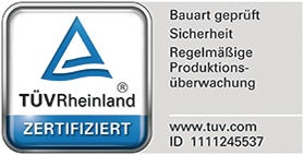 Corbeille à papier ( 9000468437 ) 13 l H300xØ245 mm difficilement inflammable gris clair