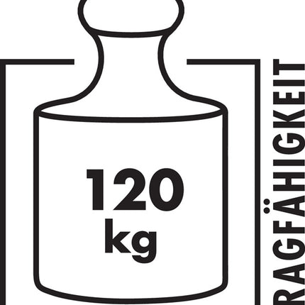 Sgabello di montaggio ( 9146454562 ) con rotelle Regolazione dell'altezza del sedile 420-545 mm