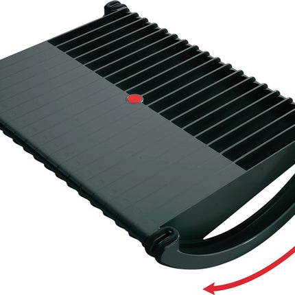 Poggiapiedi ( 9000460130 ) nero L485xP345xH100 mm