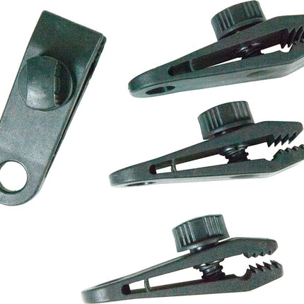 Set di clip per teloni Windhager ( 4000818605 ) 8 clip di fissaggio con viti