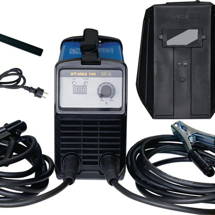 Unità di saldatura ad elettrodo Welding Team WT-MMA 140 ( 1000152170 ) con accessori