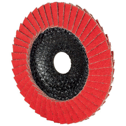 Disco lamellare Tyrolit PREMIUM CERAMIC ( 4000845949 ) Ø 125 mm granulometria 60 a gomito