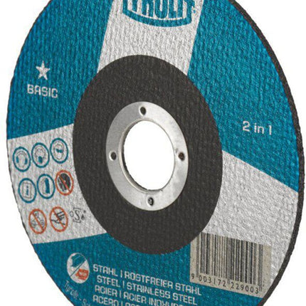 Tyrolit disque à tronçonner BASIC ( 8000757603 ) D178x1,6mm alésage droit 22,23 mm