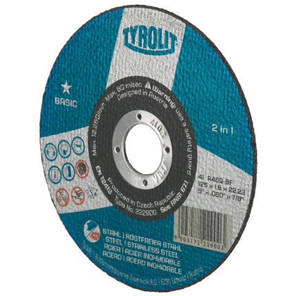Tyrolit disque à tronçonner BASIC ( 8000756464 ) D230x3mm alésage droit 22,23 mm