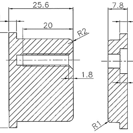 Set di cilindri ciechi Schnegel ( 3000259578 ) Spessori delle porte 35-110 mm accorciabili