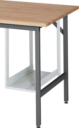 Supporto per PC RAU ( 9000425495 ) H500xL150-230mm grigio chiaro, RAL 7035