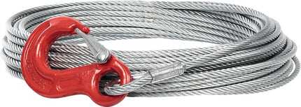 Argano a fune Planeta BHW-1800 ( 9113450091 ) cavo Ø 7 mm con 20 m di cavo zincato