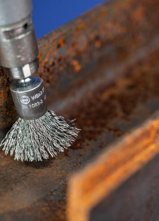 PFERD brush PBU ST ( 8000432595 ) Ø 20 mm wire thickness 0.5 mm 18000 min-¹