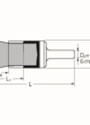 PFERD brush PBUR ST ( 8000432666 ) Ø 20 mm shaft wire thickness 0.2 mm 12500 min-¹