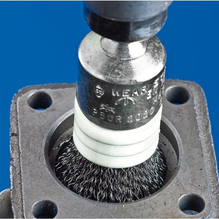 PFERD Pinselbürste PBUR INOX ( 8000432670 ) Ø 13 mm Drahtstärke 0,2 mm 15000 min-¹