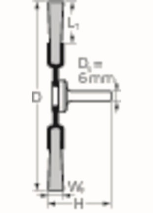 PFERD szczotka okrągła RBU ST ( 8000433022 ) Ø 80 mm grubość drutu 0,2 mm