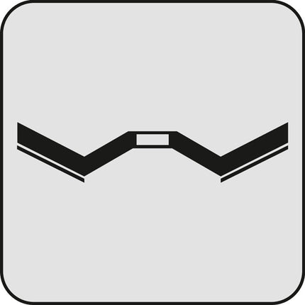 PFERD Fächerscheibe TRIM STEELOX ( 8001720484 ) Ø 125 mm Körnung 80 konisch