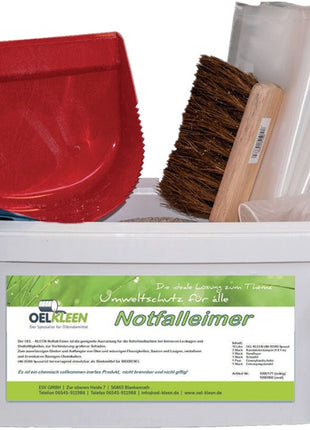 Bidone di emergenza OEL Kleen ( 4000369630 ) Contenuto 7 pezzi